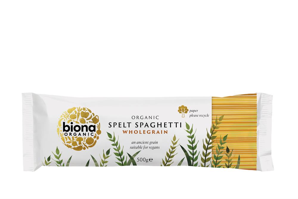 Biona Wholegrain Spelt Spaghetti 500g